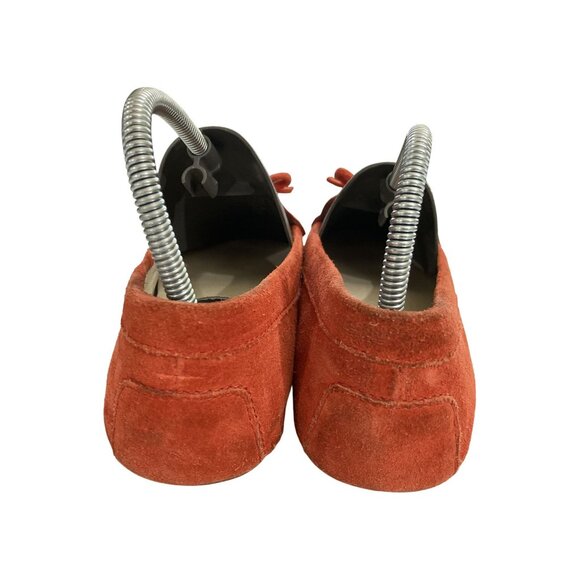 Michael Kors Womens  Size 5M rust Suede Leather driving Loafers Slip-On Shoes - Picture 4 of 8